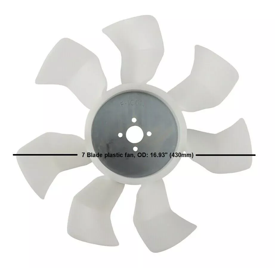 Radiator Fan fits Kubota M96 Series Tractors