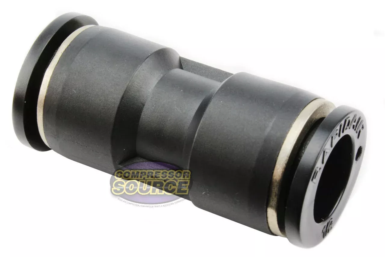 RapidAir Union Push Lock Fitting Rapid Air Tubing Piping Connector 505