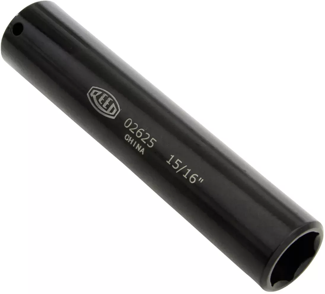 Reed Mfg EDS15 Extended Length Impact Socket, 15/16"