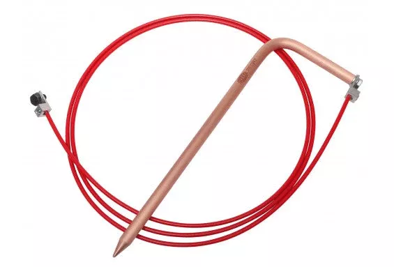 Reed Mfg PEGR7Static Grounding Device with Set Screw Lugs, 7 foot Cable