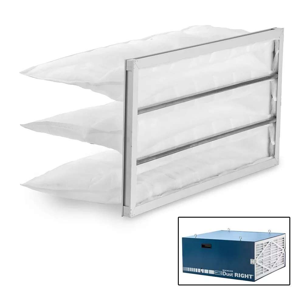 Replacement Inner Pocket Filter for Dust Right Full-Size Air Filtration Unit