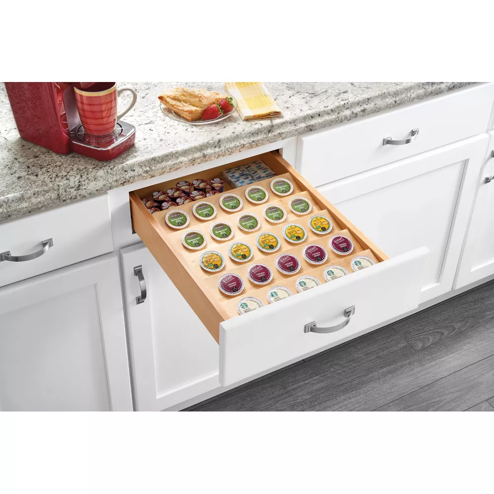Rev-A-Shelf- Cut-To-Size Insert K-Cup Organizer for Drawers