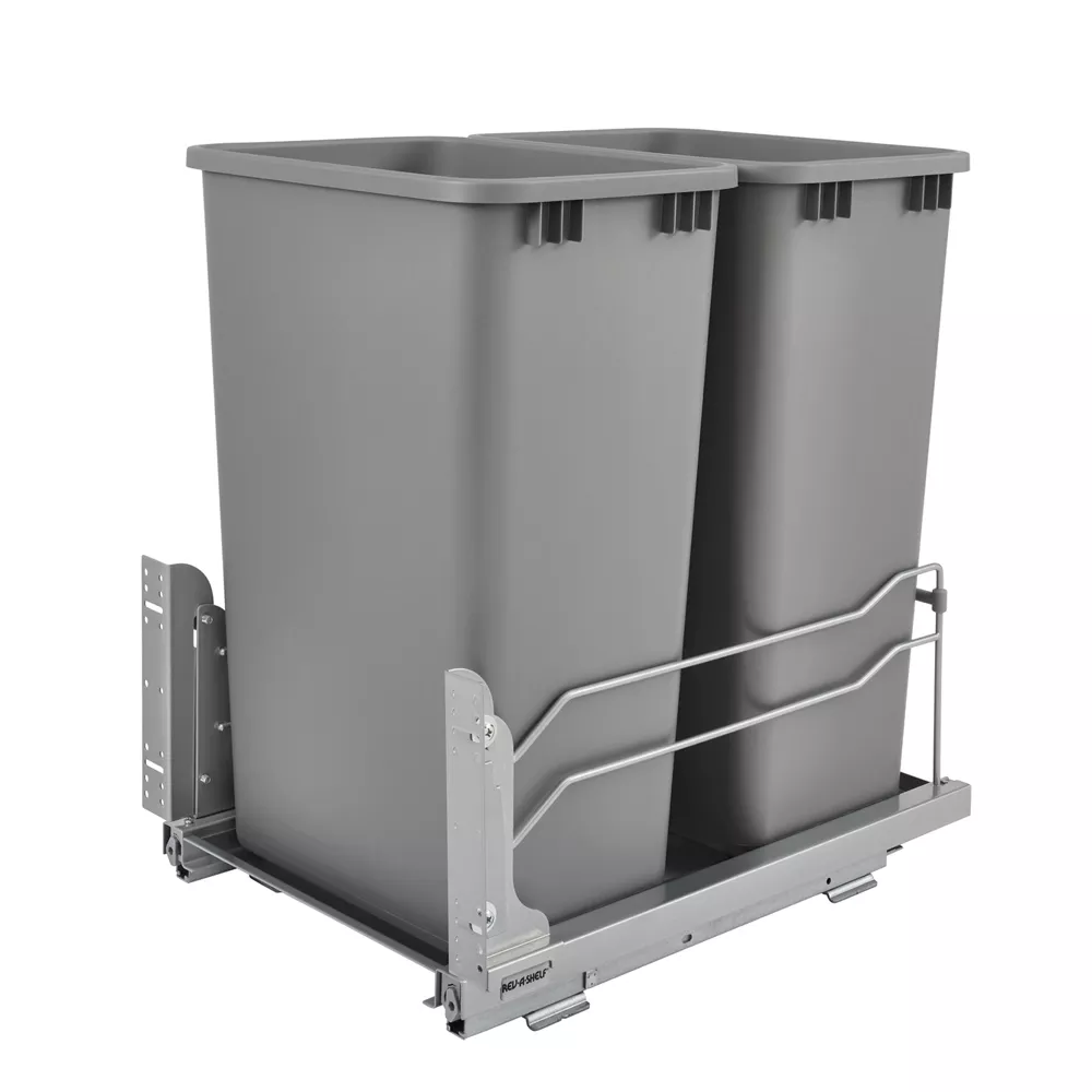 Rev-A-Shelf Soft-Close Bottom-Mount Trash Pull-Outs