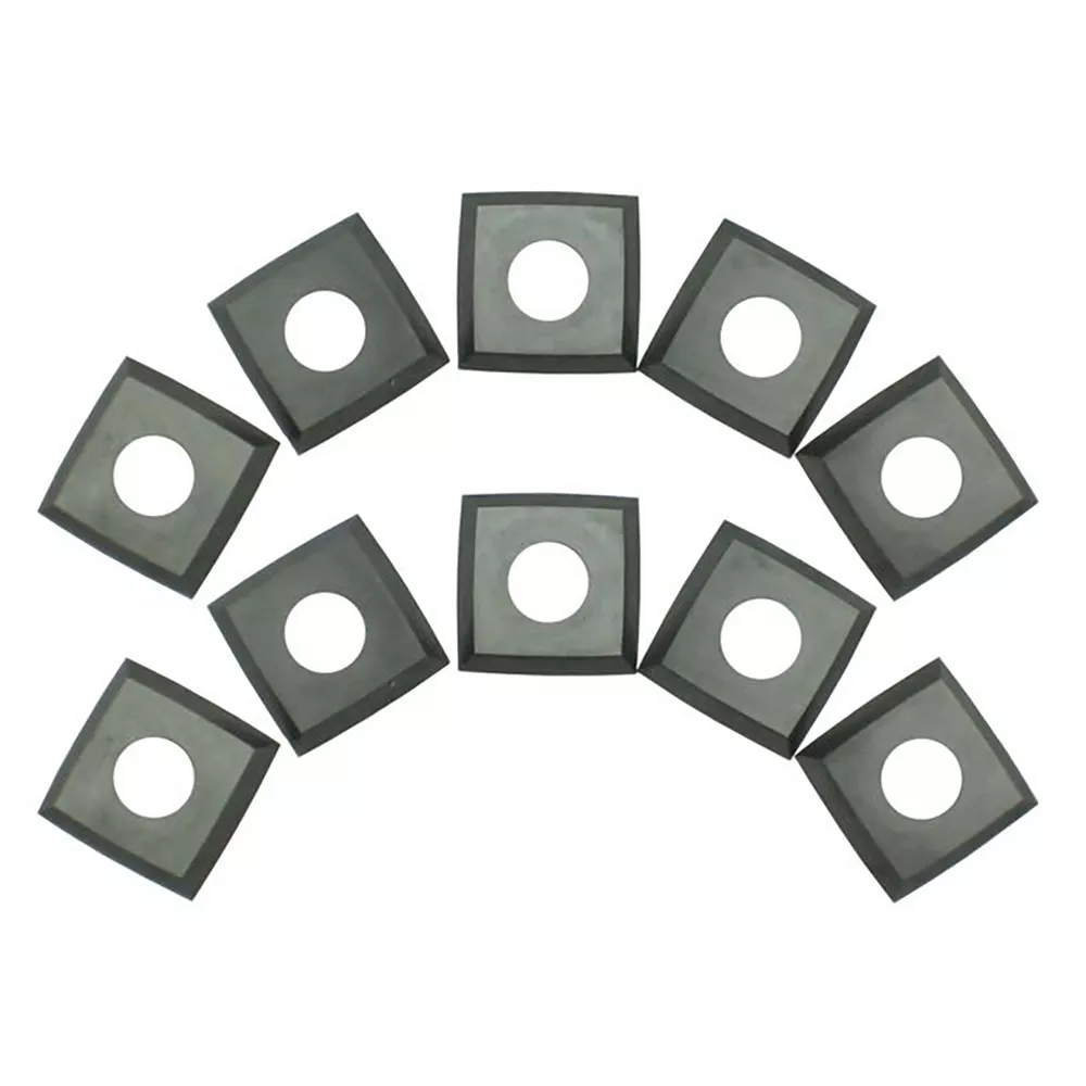 Rikon 4-Edge Carbide Insert Cutters 25-699, 14mm x 14mm x 2mm, 10-Pack