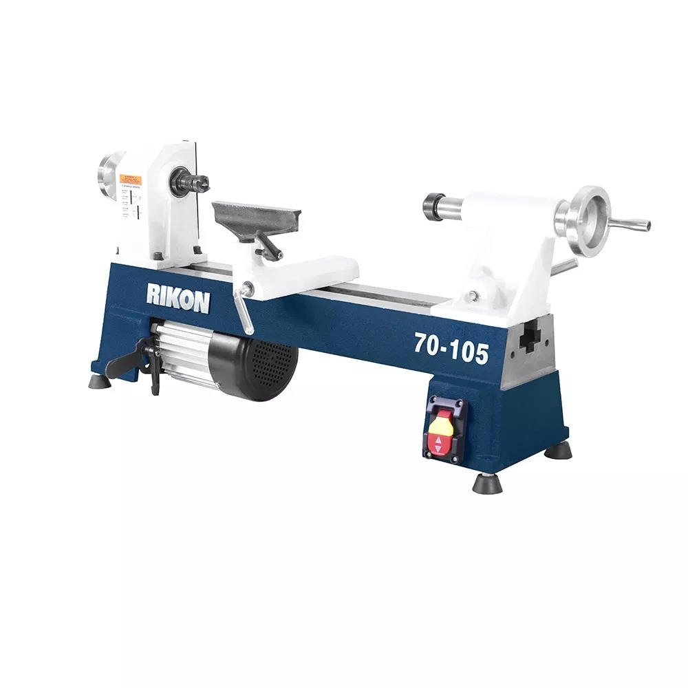 Rikon Mini Lathe 70-105, 10'' x 18'', 1/2HP