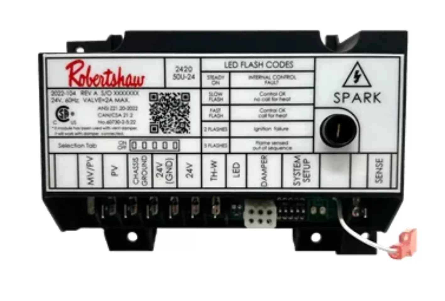 Robertshaw 780U-DS20 Universal Direct Spark Ignition Module DSI
