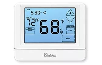 Robertshaw RS10420T WIFI Programmable Touchscreen Wall Thermostat, Multi-Stage - 4 Heat / 2 Cool