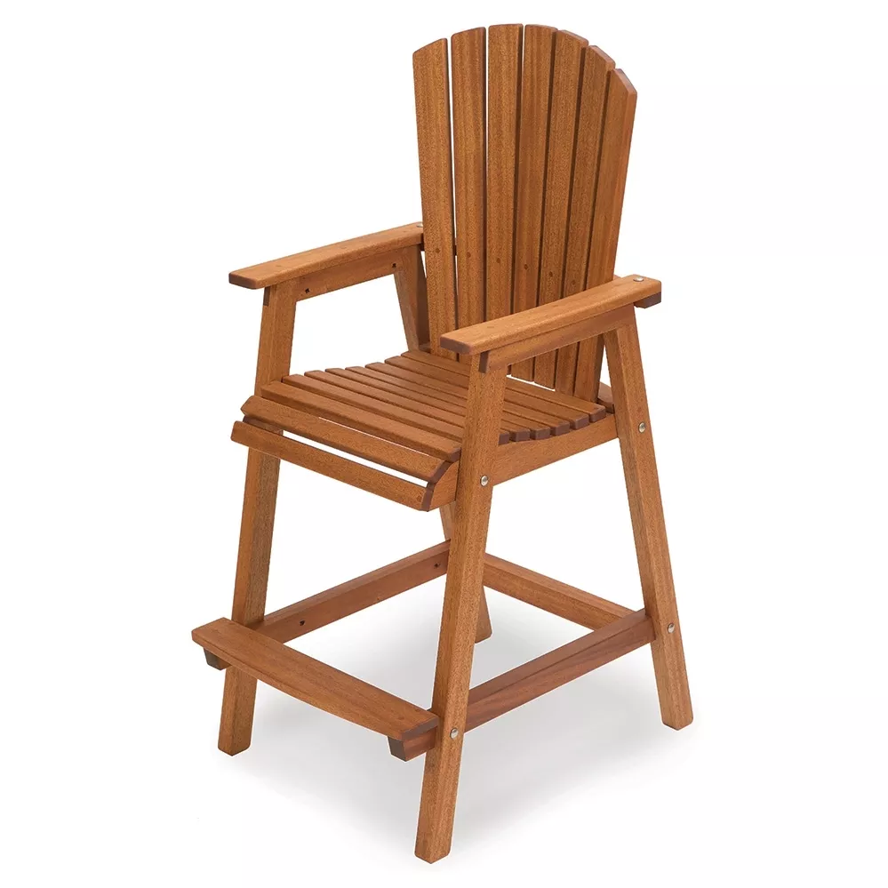 Rockler Bar Height Adirondack Chair Plan with Templates