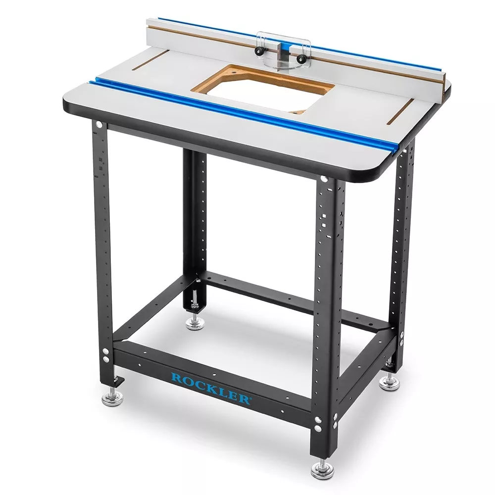 Rockler HPL Router Table with Fence and Rock-Steady Stand Value Pack