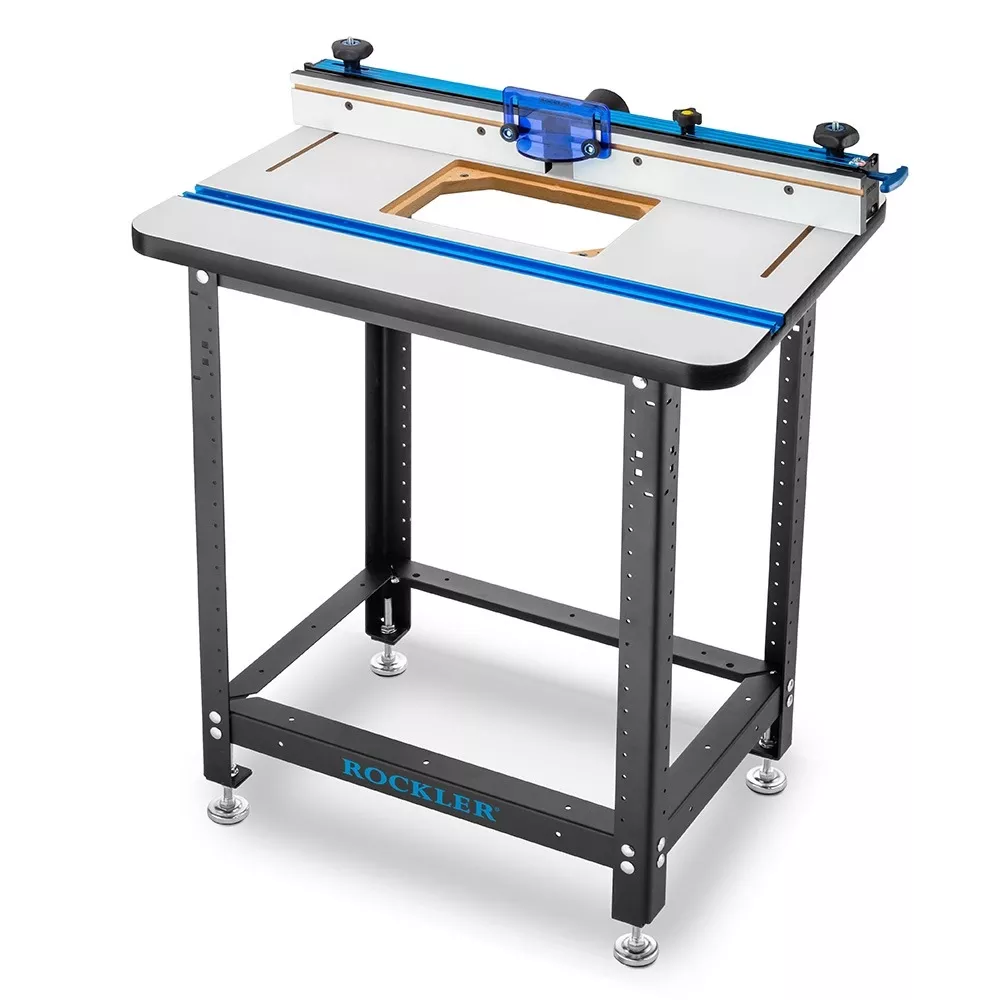 Rockler HPL Router Table with Promax Fence and Rock-Steady Stand Value Pack