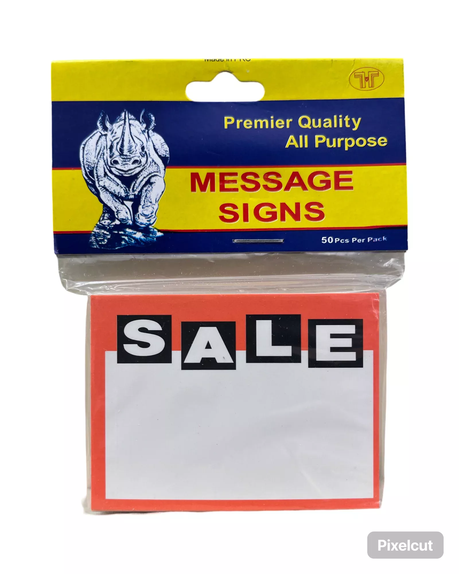'SALE' Message Signs