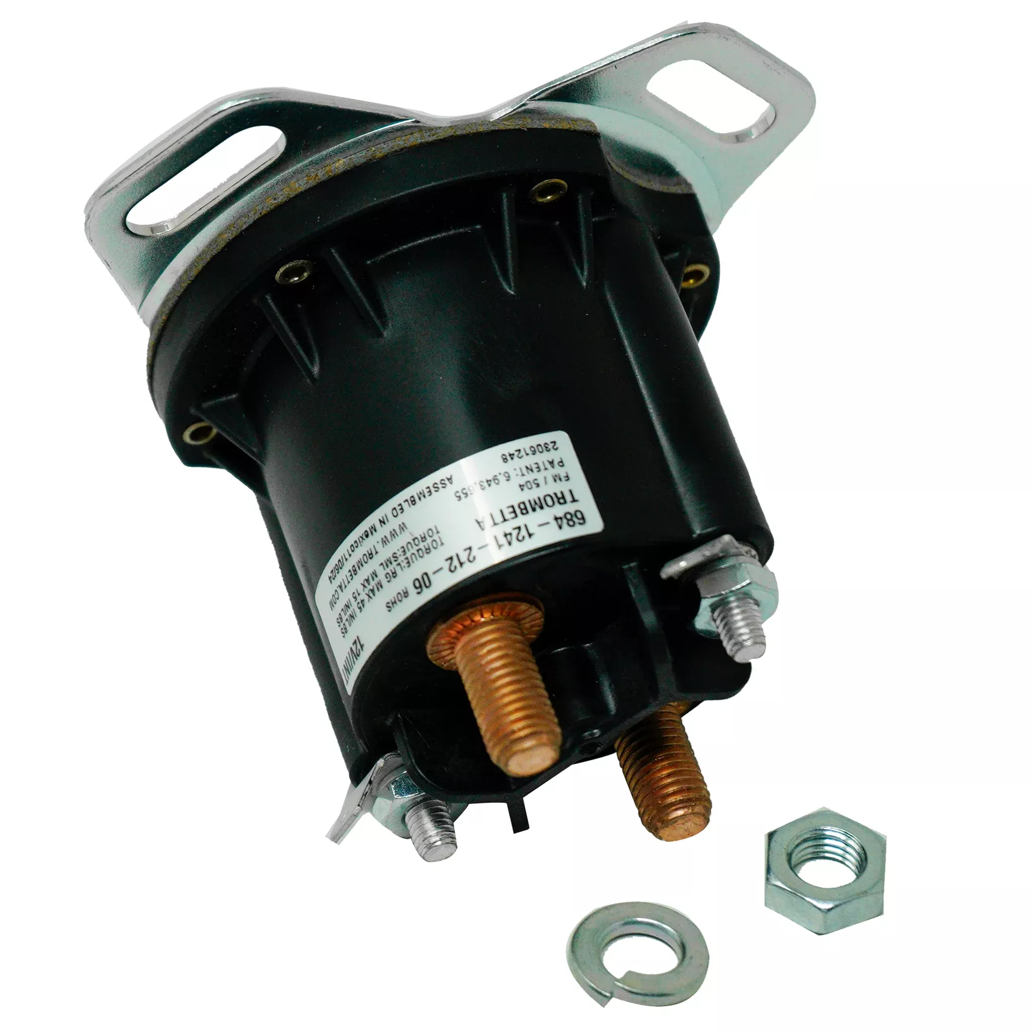Scag 483278 Sealed Solenoid 4-Pole 12V