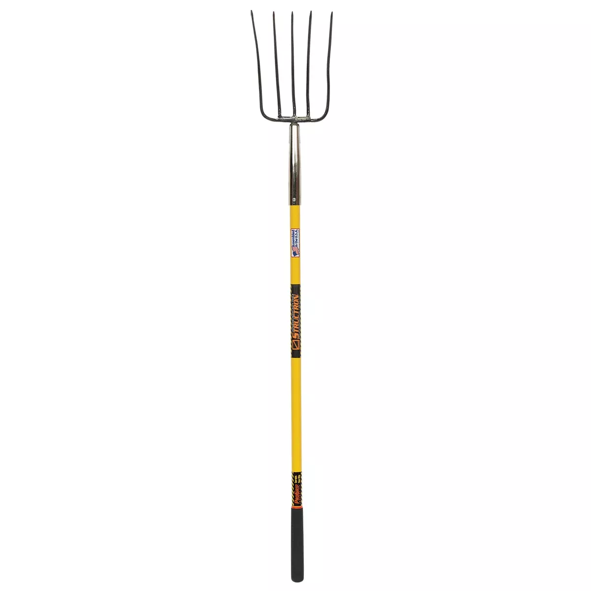 Seymour 49288 Structron 5-Tine Compost Fork w/ 54 In. Fiberglass Handle