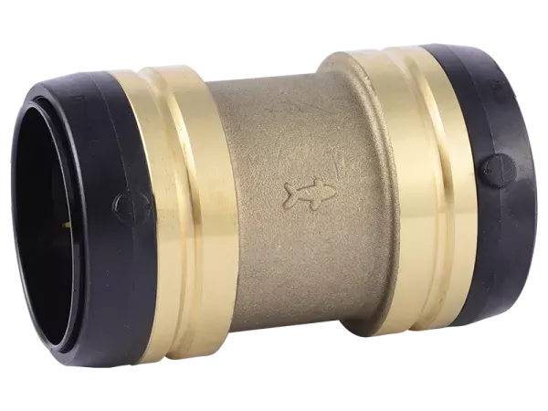 SharkBite UXL0154 2" x 2" Brass Push Coupling