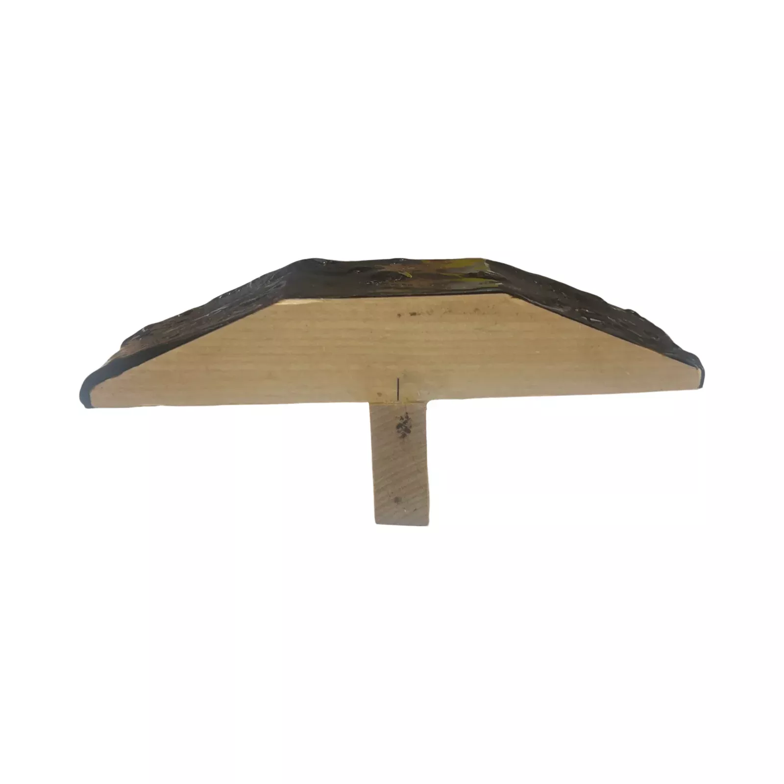 Shellac Wood Holder - Three Faces