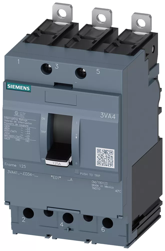 Siemens 3VA4140-6ED34-0AA0 BRKR 3VA41 3