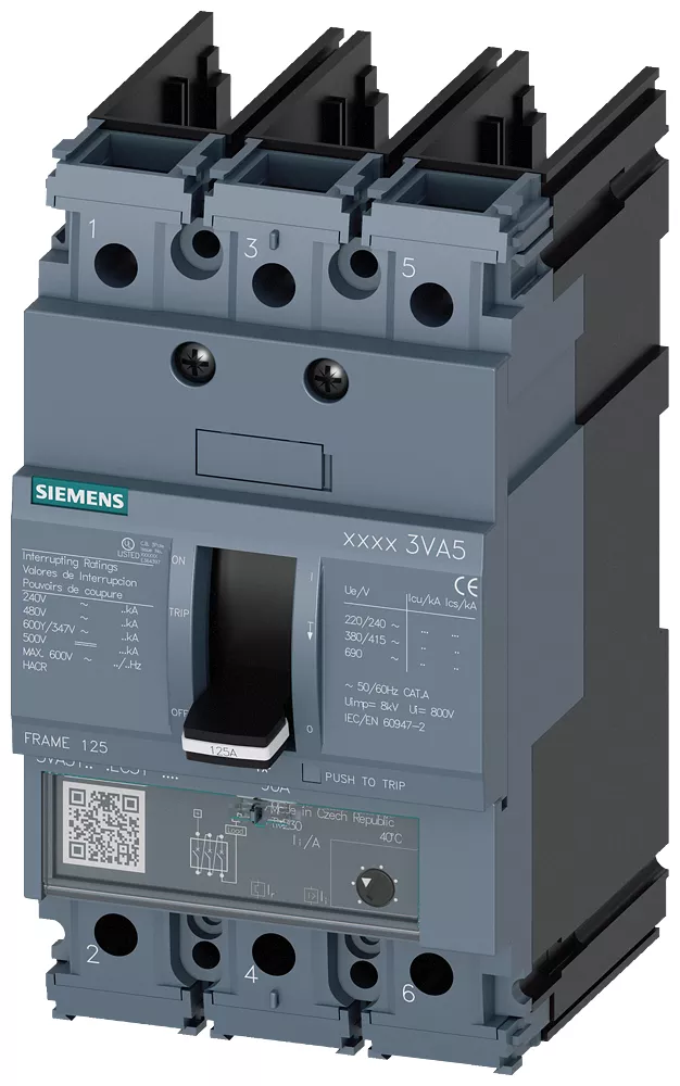Siemens 3VA5112-6EC31-0AA0 BRKR 3VA51 3