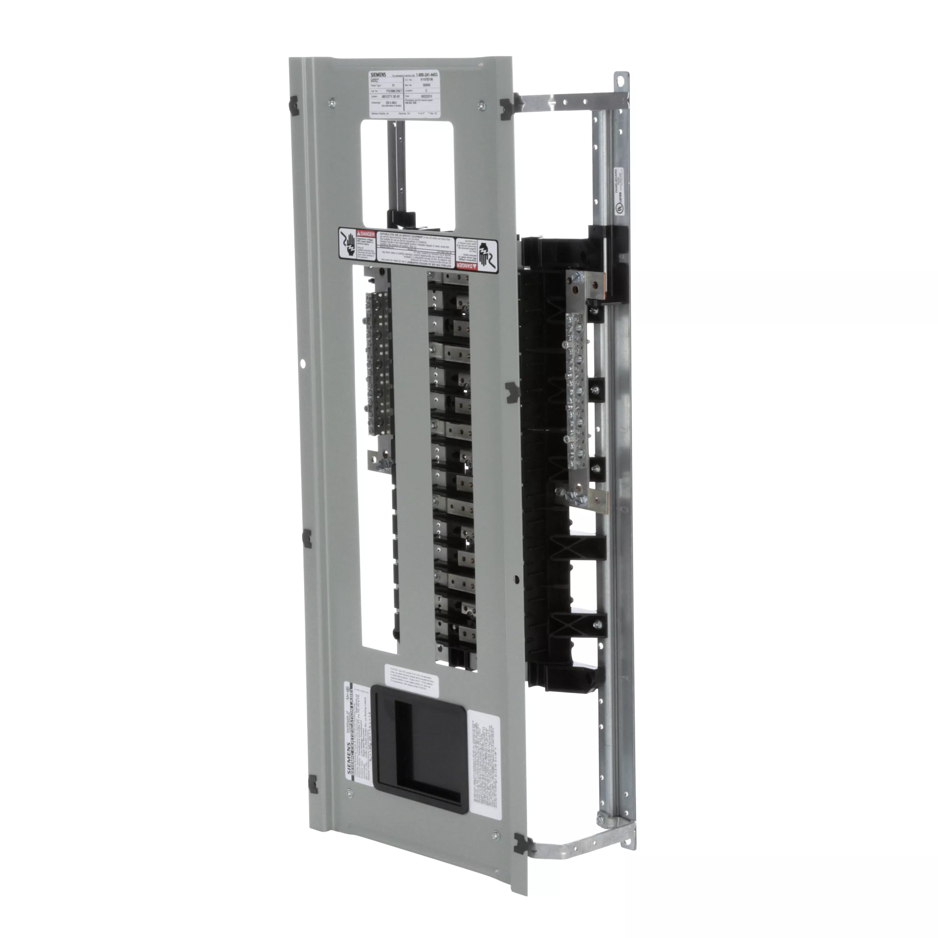 Siemens P1E30MC250CT 480 Star/277 Volt 250 Amp 3-Phase 4-Wire Copper Bus Convertible Main Panelboard Interior