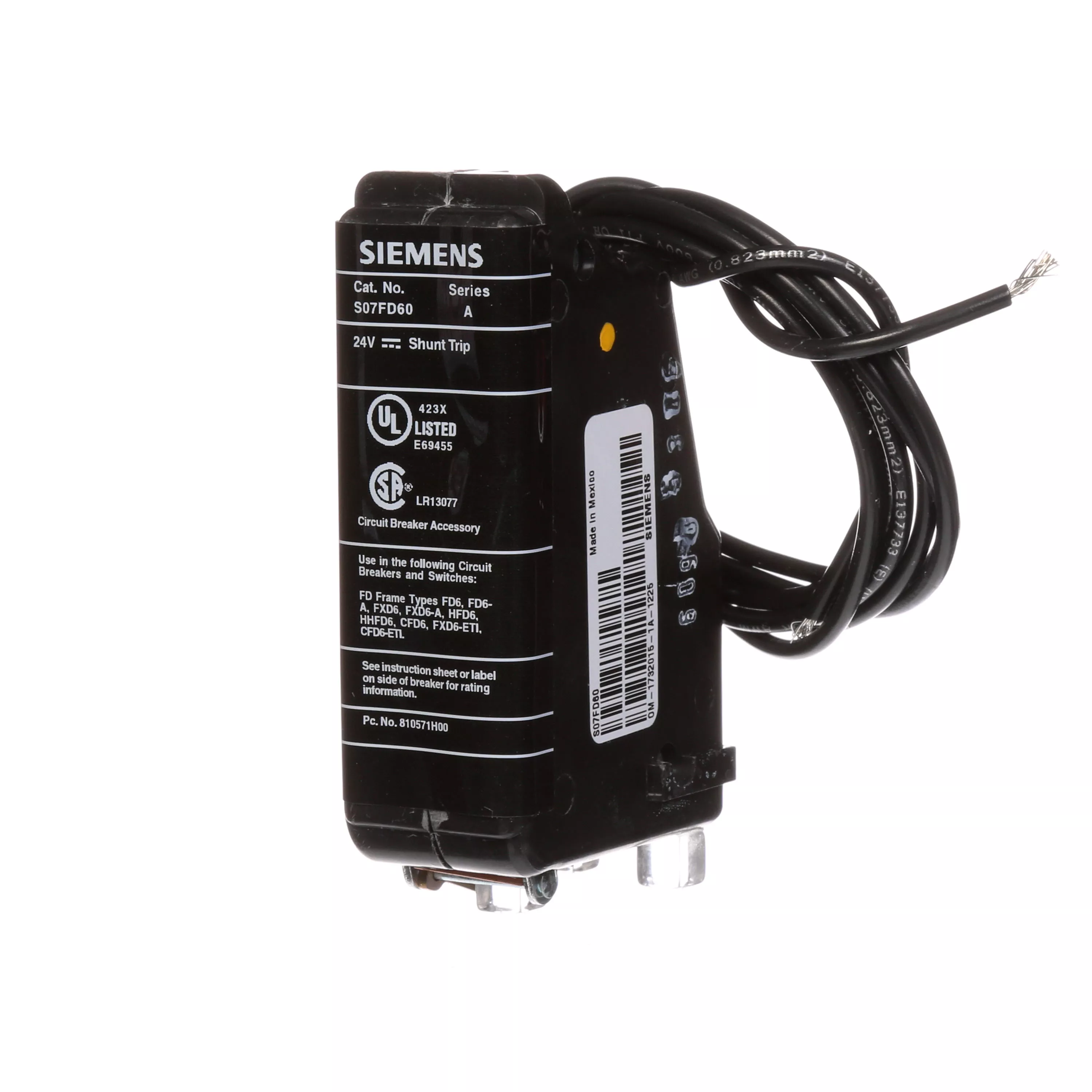 Siemens S07FD60 SHUNT FOR FD FRA