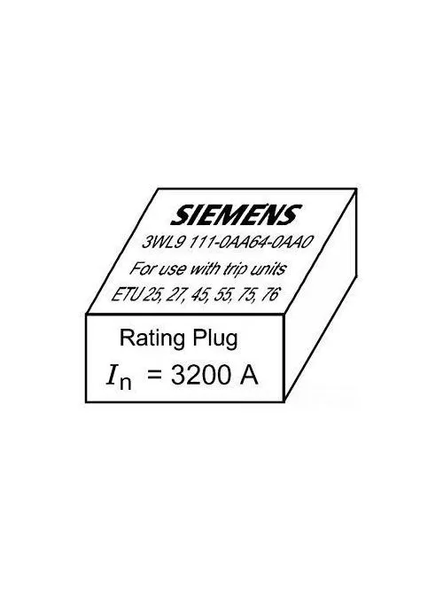 Siemens WLRP600 600 Amp Circuit Breaker Rating Plug