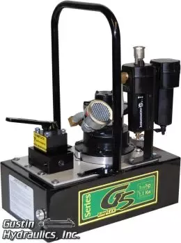 Simplex G5702 Pump 3HP Air Rotary Dump 1.5 Gal.