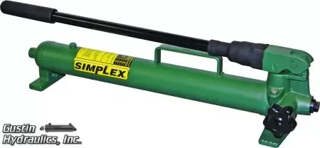 Simplex P41 1 Stg 10K PSI 40Cu.In. Steel Hand Pmp.