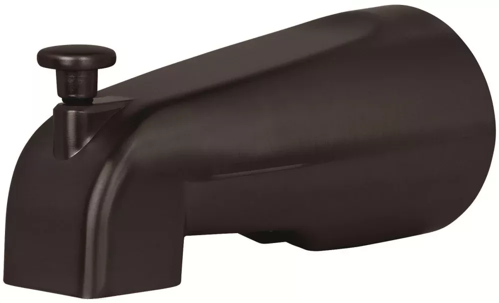 Sioux Chief 972-36MB SmartSpout™ Tub Spout with Diverter, Matte Black