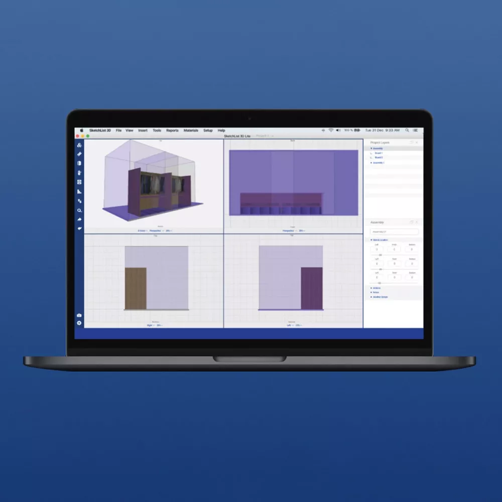 SketchList 3D Furniture Design Software, V5 Hobby
