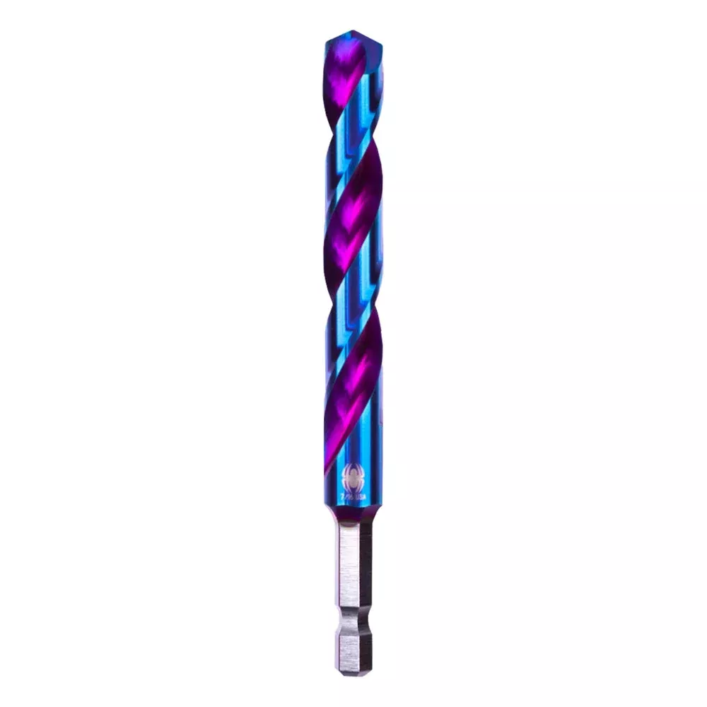 SPYDER 19015 7/16" x 4-9/16" HSS Twist Drill Bit Stinger™ Mach-Blue™
