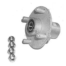 Steel Hub with 3/4" ID Bearing