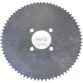Steel Plate Sprocket C35 72T;8-3/4" OD