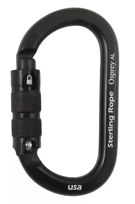 Sterling Osprey Carabiner Black