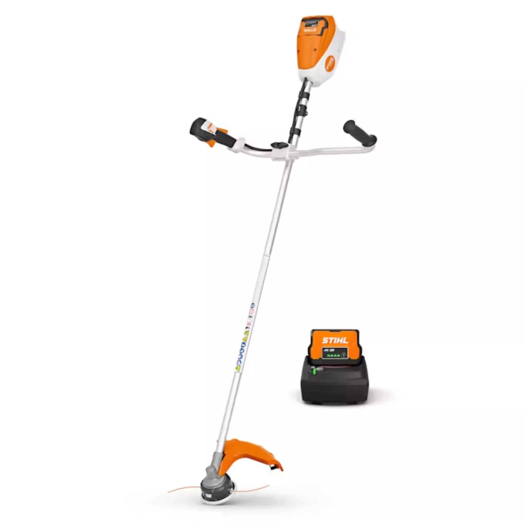 STIHL FSA 80 Battery Trimmer w/AL 101, AK 20 and Bike Handle