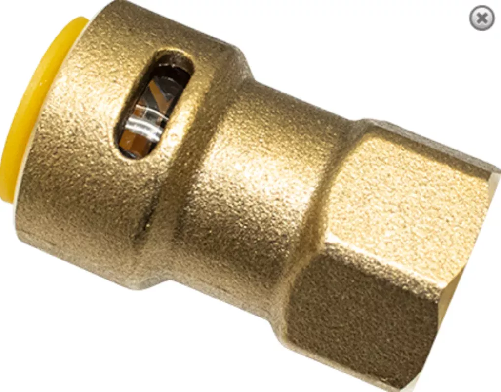 Supco SBF14 1/4" Flare Adapter, Solder Free