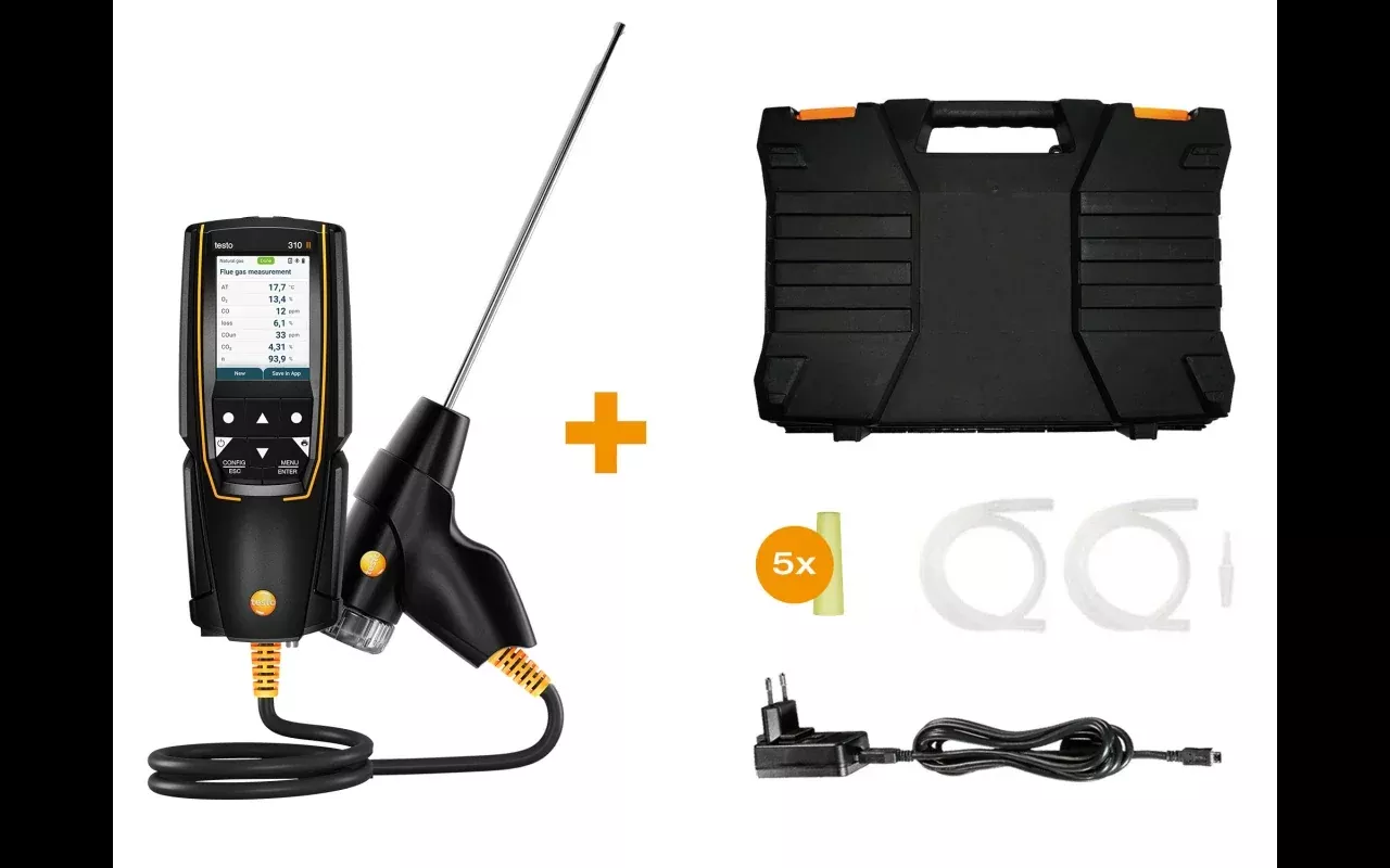 Testo 0563 3104 01 testo 310 II - Flue gas analyzer