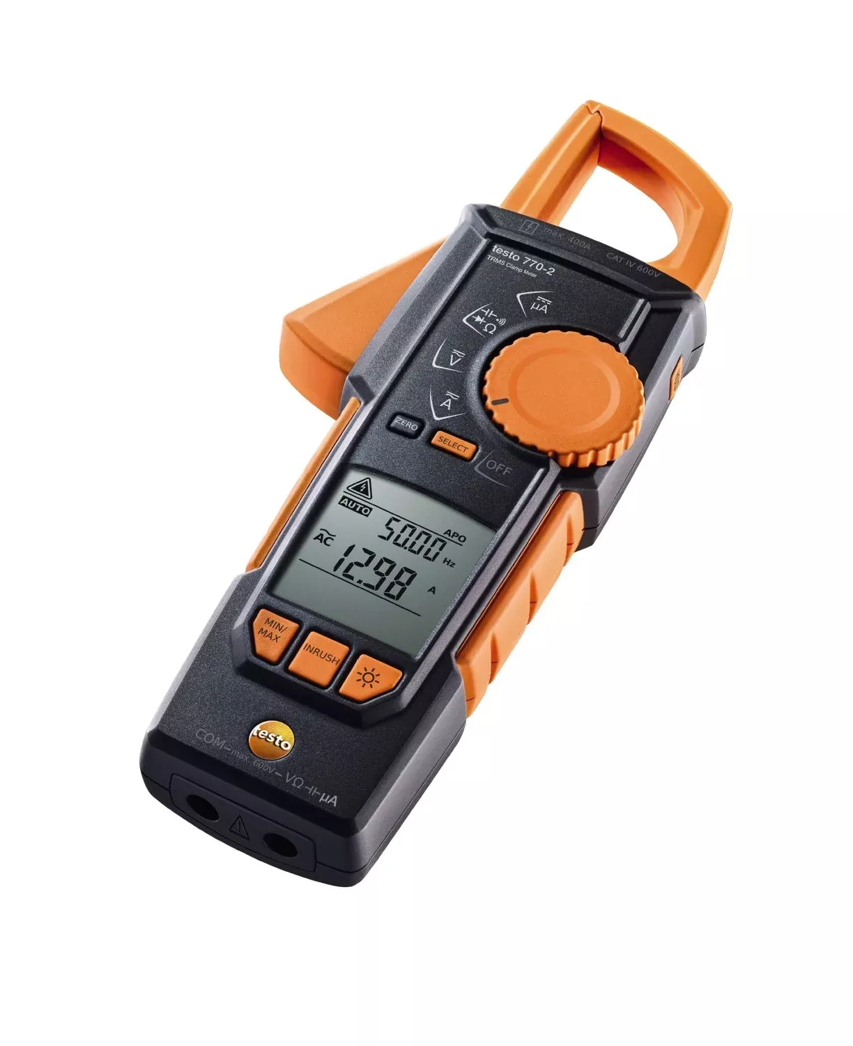 Testo 0590 7702 770-2 - Hook Clamp Meter with Thermocouple Adapter