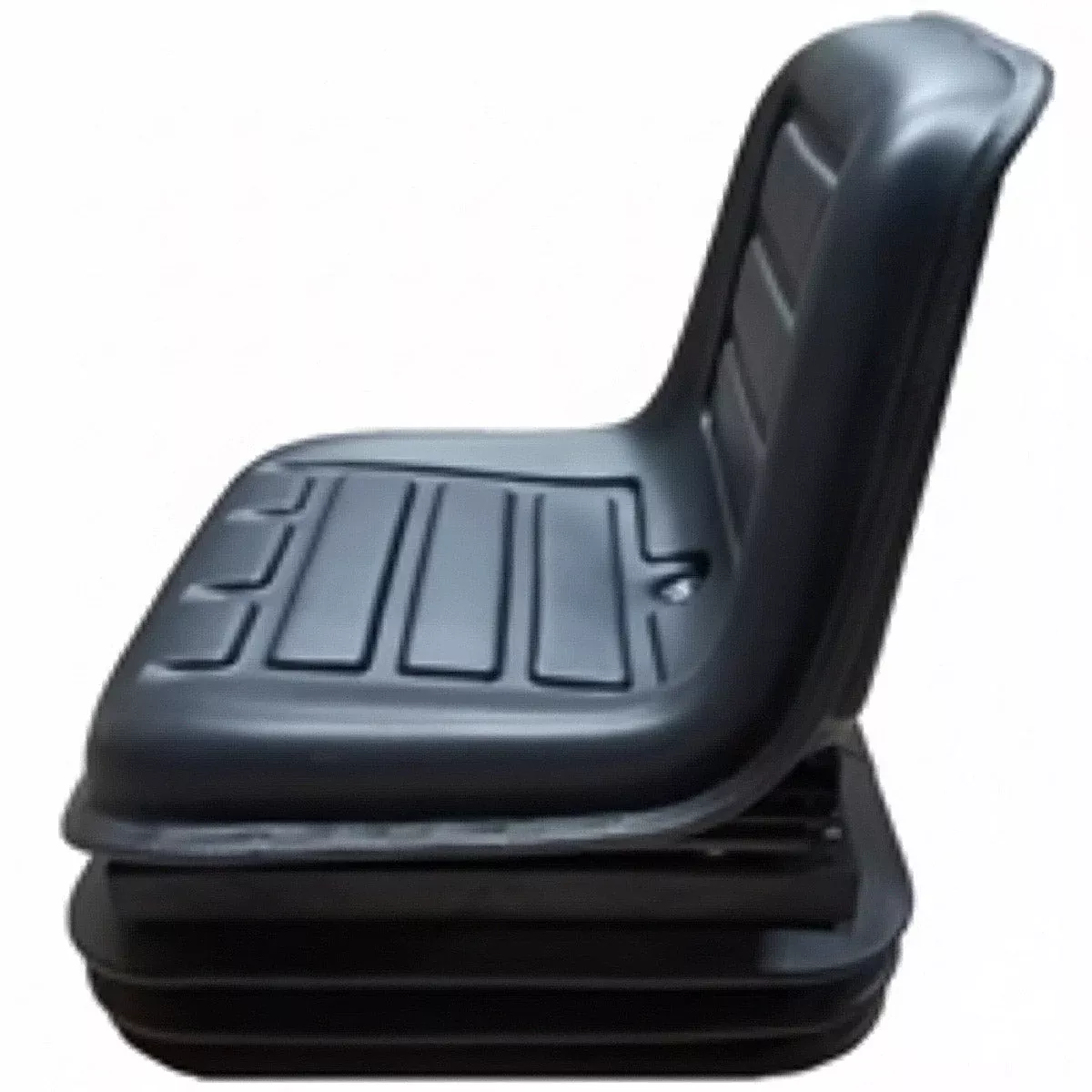 TISCO Compact Tractor Seat with Internal Suspension - Black Vinyl