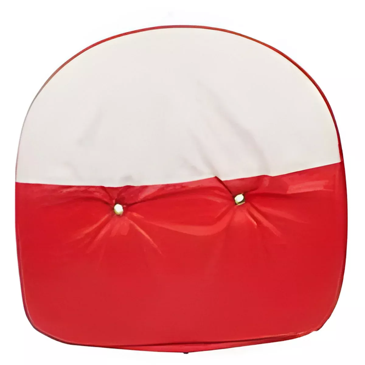 TISCO Padded Pan Seat Cover - 21", Red & White