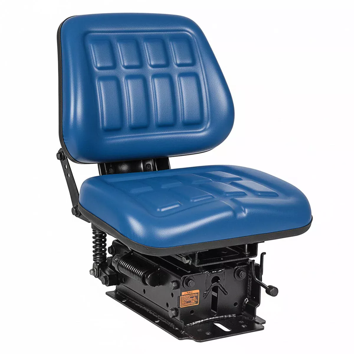 TISCO Universal Tractor Seat with Suspension - Blue