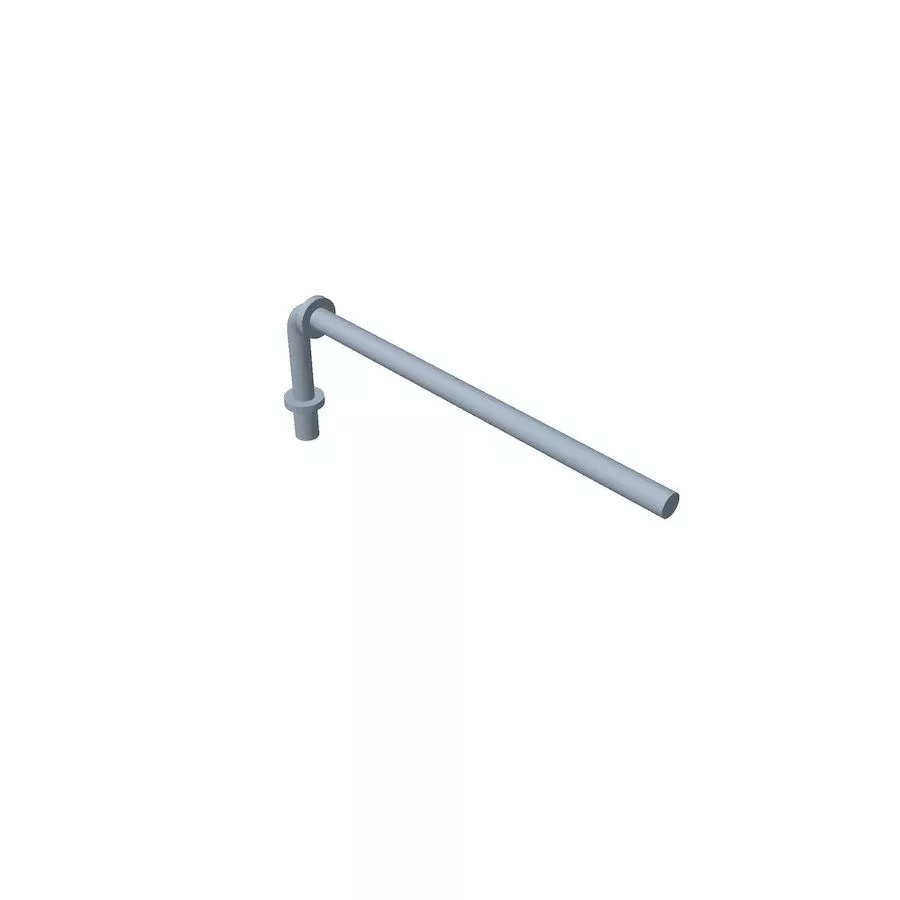 Toro OEM 112-3950 Discharge Chute Pivot Rod Fits Early Toro 50" Timecutter SS, SW, ZS, Z, Models - 54" Timecutter SS Models - 50" TITAN ZX Models (Stamped Mower Deck Models).