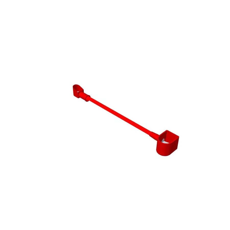 Toro OEM 119-8897 Red/Positive Battery Cable (8 Gauge Wire - 5/16" Eyelet/Bolt Whole - 1/4" Eyelet/Bolt Whole - Battery Post Cover) Fits Select Late Timecutter Models.