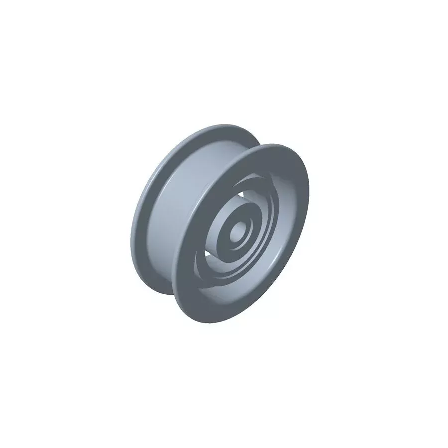 Toro OEM 138-7597 Hydraulic Flat Idler Fits 32", 34", 42", 48", 50", 54", 60" Timecutter MX, SS, ZS, 4200, 5000, HD, Standard, My-Ride, MAX, - 48", 54", 60" TITAN X, XS, 4800, 5400, 6000, Standard, My-Ride, MAX (With Tube and I-Beam Framing).