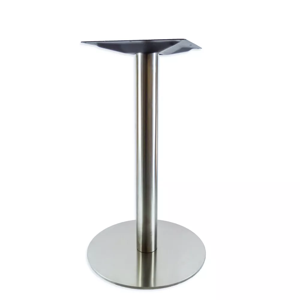 Turin Round Stainless Steel Table Base