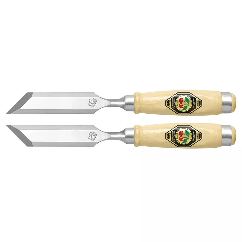 Two Cherries Skew Bevel-Edge Chisels