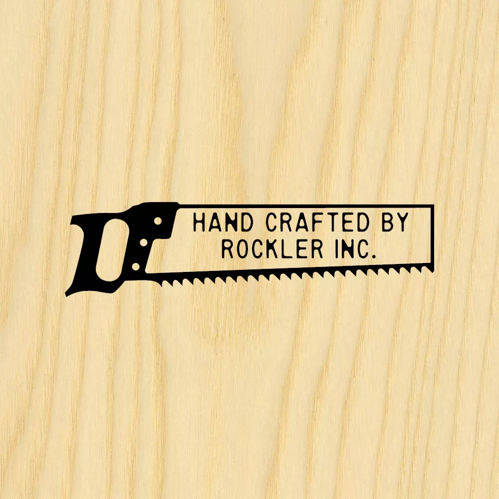 Two-Line Handsaw Branding Iron, Head Only (for Torch-Heated Handle)