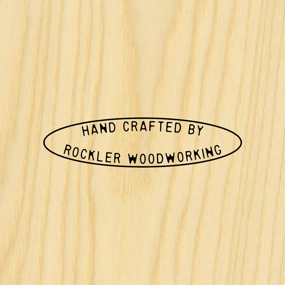 Two-Line Oval Branding Iron, Head Only (for Electric Handle)