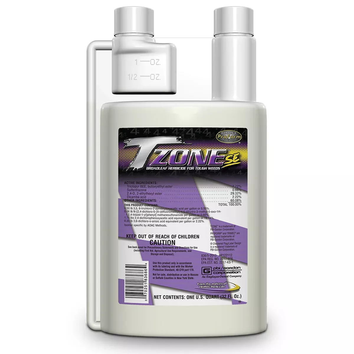 TZone SE Broadleaf Herbicide 1 Qt.