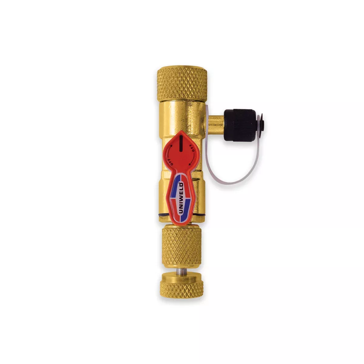 Uniweld MECT14 MaxEvac™ Valve Core Removal Tool With 1/4″ Side Port Fitting