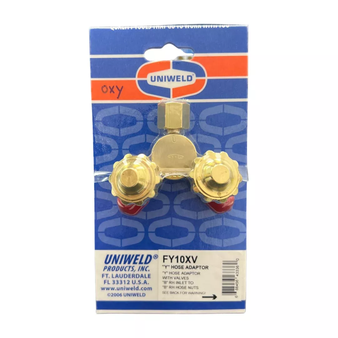 Uniweld Y Connector with Valve