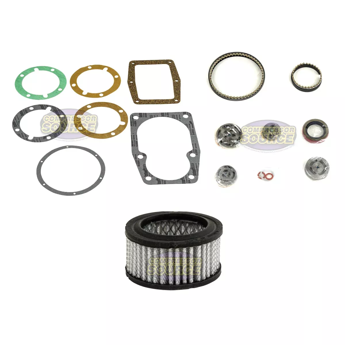 Valve Tune Up Kit for Champion R10D and R15B Air Compressor Pumps VSTU